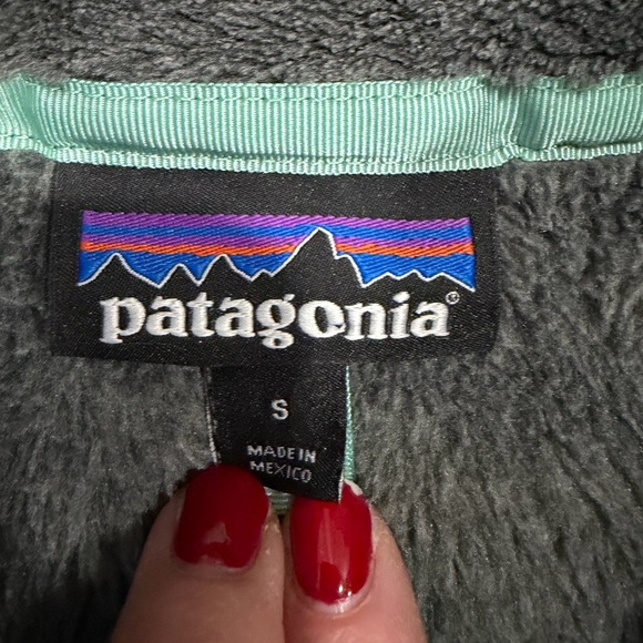 Patagonia Women's Re-Tool Snap-T Fleece Pullover Feather Grey Size Small - Picture 3 of 7